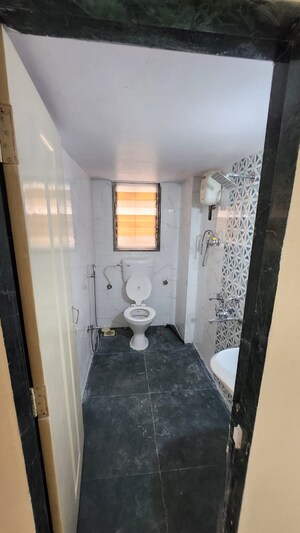 Building Lobby in 1 BHK Apartment at Rajaram Sukur Sapphire, Ghodbunder Road – for Rent