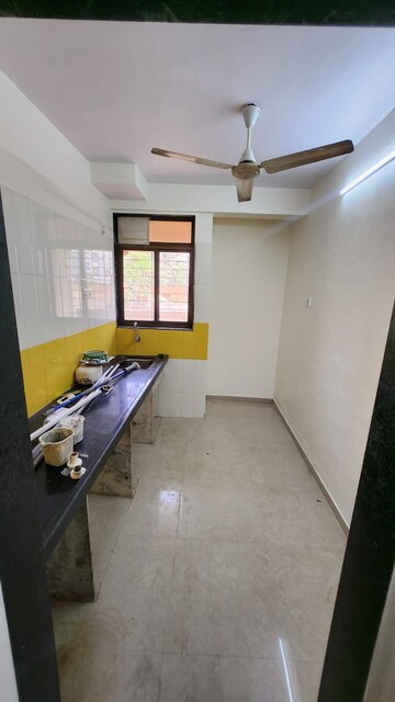 Kitchen in 1 BHK Apartment at Rajaram Sukur Sapphire, Ghodbunder Road – for Rent
