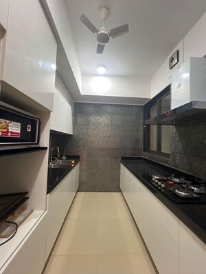 Kitchen in 3 BHK Apartment at Worli – for Rent