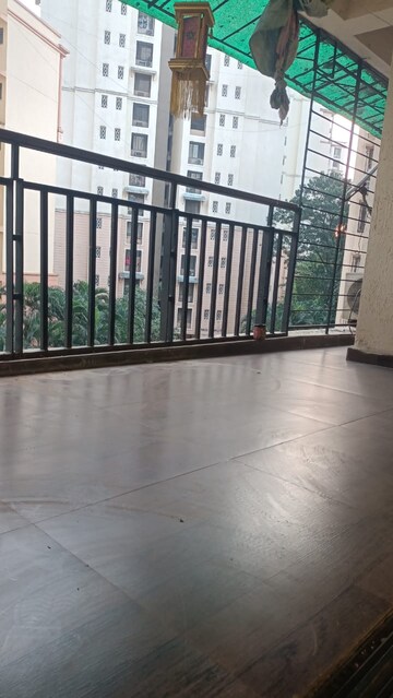 Balcony in 3 BHK Apartment at Lodha Paradise, Majiwada – for Rent