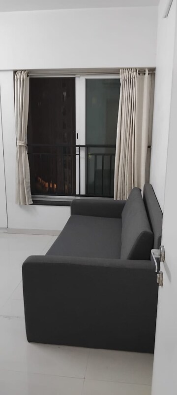 Living Room in 3 BHK Apartment at Rustomjee Azziano Wing D, Thane West – for Rent