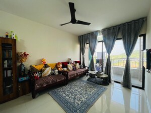 Living Room in 2 BHK Apartment at Mantra Montana Phase 1, Dhanori – for Rent