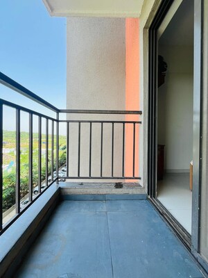 Balcony in 2 BHK Apartment at Mantra Montana Phase 1, Dhanori – for Rent
