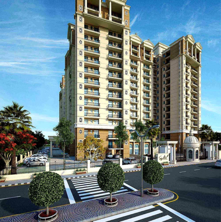 Exterior View, tejas-greenberry-signatures 2.5 Bedroom 1036 Sq.Ft. Apartment In Vrindavan Yojna Lucknow 9295658