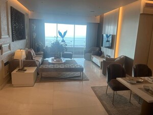 Living Room in 3 BHK Apartment at Mahalaxmi – for Rent