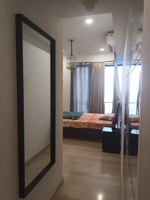 Bathroom in 3 BHK Apartment at Worli – for Rent