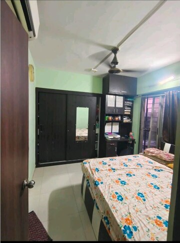 Bedroom in 1 BHK Apartment at Runwal Eirene, Balkum Pada – for Sale