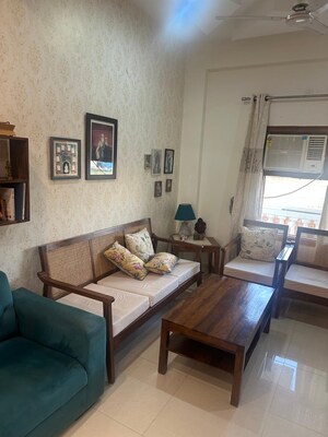 Living Room in 1 BHK Apartment at Vip Road – for Rent