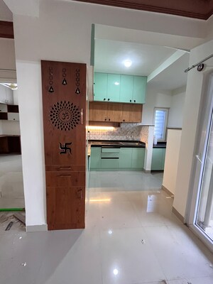Kitchen in 2 BHK Apartment at Jains Aashraya, Bannerghatta – for Rent