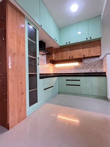 Kitchen in 2 BHK Apartment at Jains Aashraya, Bannerghatta – for Rent