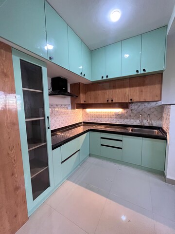 Kitchen in 2 BHK Apartment at Jains Aashraya, Bannerghatta – for Rent