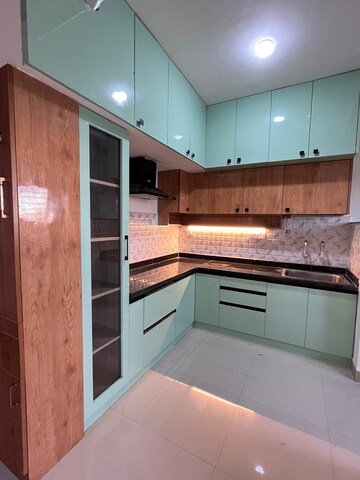 Kitchen in 2 BHK Apartment at Jains Aashraya, Bannerghatta – for Rent