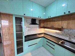 Kitchen in 2 BHK Apartment at Jains Aashraya, Bannerghatta – for Rent