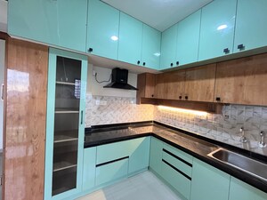 Kitchen in 2 BHK Apartment at Jains Aashraya, Bannerghatta – for Rent