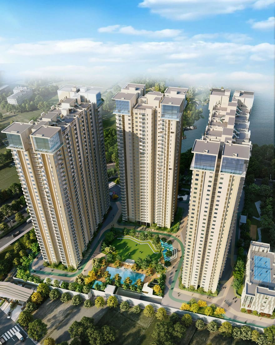 3 BHK Apartment For Sale in Cybercity West Brook