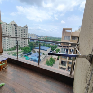 Balcony in 5 BHK Apartment at Kolte Patil 24K Atria, Pimple Nilakh – for Rent