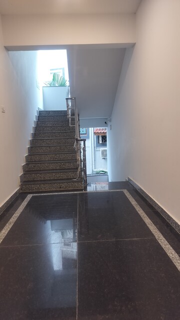 Staircase in 3 BHK Apartment at Banjara Hills – for Sale