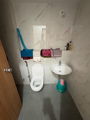 Bathroom in 2 BHK Apartment at Lodha Codename Premier, Mangaon – for Sale