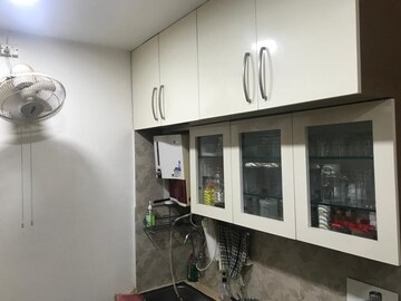 Kitchen in 3 BHK Apartment at Nahar F Residences, Balewadi – for Rent