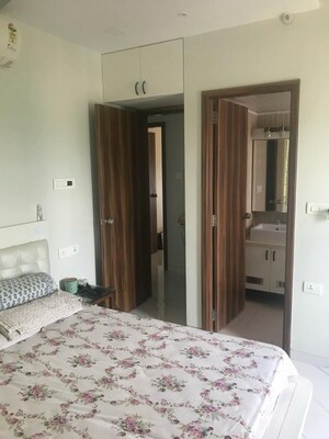 Bedroom in 3 BHK Apartment at Nahar F Residences, Balewadi – for Rent