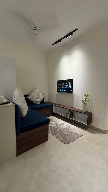 Living Room in 1 RK Builder Floor at Sector 56 – for Rent