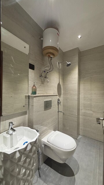 Bathroom in 1 RK Builder Floor at Sector 56 – for Rent