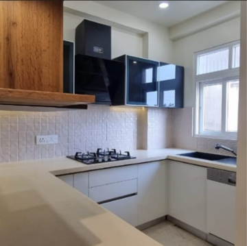 Kitchen in 2 BHK Apartment at Radhey Krishna Casa Green Exotica, Sgpgi – for Sale