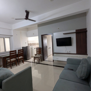 2 BHK Apartment For Rent in SSV Residency Kondapur, Masjid Banda