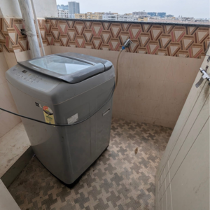 Bathroom in 2 BHK Apartment at SSV Residency Kondapur, Masjid Banda – for Rent