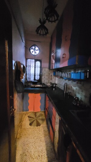 Kitchen in 2 BHK Builder Floor at Dilshad Colony – for Sale