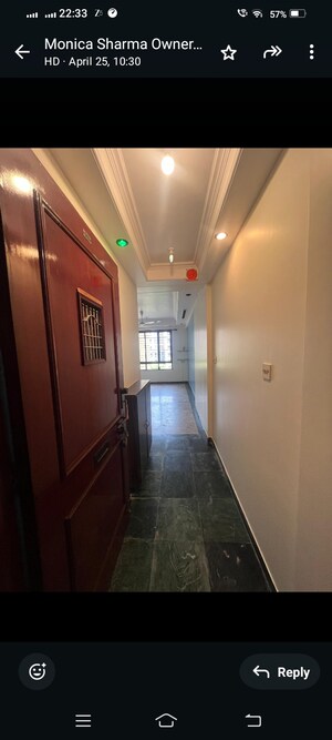 Building Lobby in 3 BHK Apartment at Hiranandani Estate Princeton, Ghodbunder Road – for Rent
