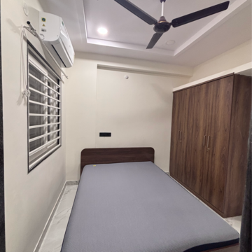 Kitchen in 1 BHK Apartment at PPR Residency Kondapur, Sriram Nagar – for Rent