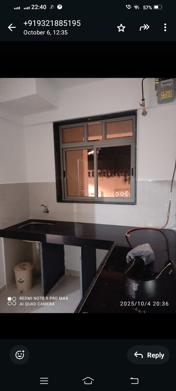 Kitchen in 1 BHK Apartment at Hiranandani Estate Villa Carino, Thane West – for Rent