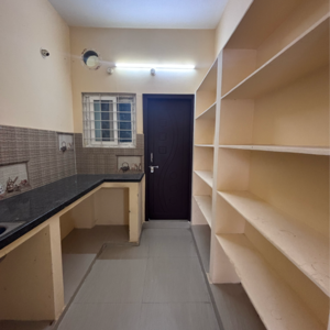 Kitchen in 1 BHK Apartment at SK Residency Kondapur, Sriram Nagar – for Rent