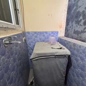 Bathroom in 1 BHK Apartment at SK Residency Kondapur, Sriram Nagar – for Rent