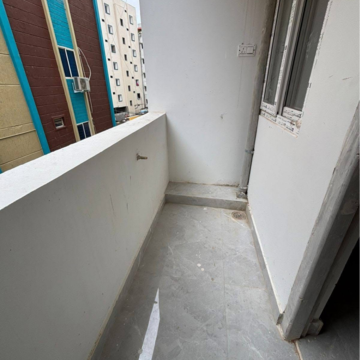 Balcony in 1 BHK Apartment at BM Residency Kondapur, Masjid Banda – for Rent