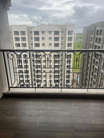 Balcony in 3 BHK Apartment at Nyati Era, Dhanori – for Rent