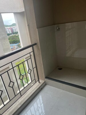Balcony in 3 BHK Apartment at Nyati Era, Dhanori – for Rent