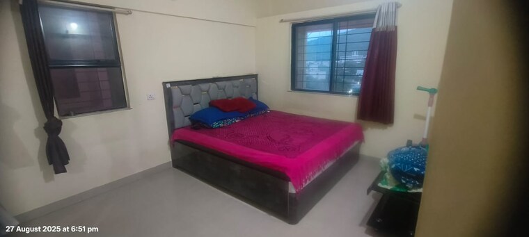 Bedroom, janki-residency 2 Bedroom 1000 Sq.Ft. Apartment In Baner Pune 9295931