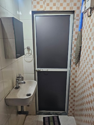 Bathroom in 1 BHK Apartment at Mahesh CHS Gograswadi, Dombivli East – for Sale