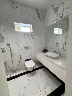 Bathroom in 3 BHK Apartment at Hadapsar – for Sale