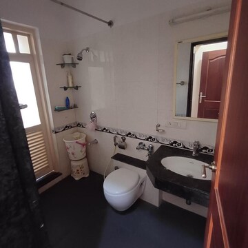 Bathroom in 2 BHK Apartment at Vedant CHS Santacruz, Goi Staff Colony – for Rent