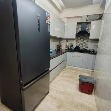 Kitchen in 3 BHK Builder Floor at Malviya Nagar – for Rent