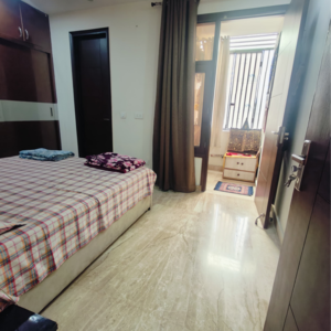 Bedroom in 3 BHK Builder Floor at Malviya Nagar – for Rent