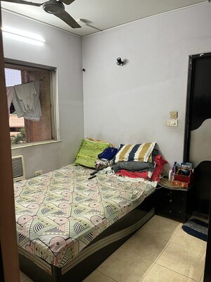 Bedroom in 1 BHK Apartment at Lokhandwala Infrastructure Lady Ratan Tower, Worli – for Rent
