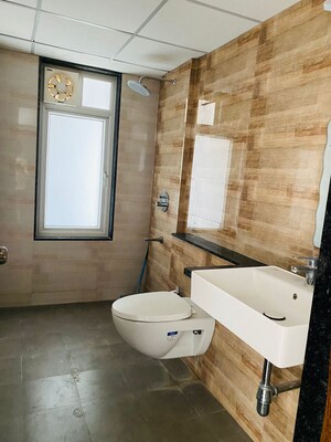 Bathroom in 3 BHK Apartment at Ganga Legend, Bavdhan – for Rent