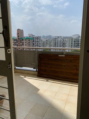 Balcony in 3 BHK Apartment at Ganga Legend, Bavdhan – for Rent
