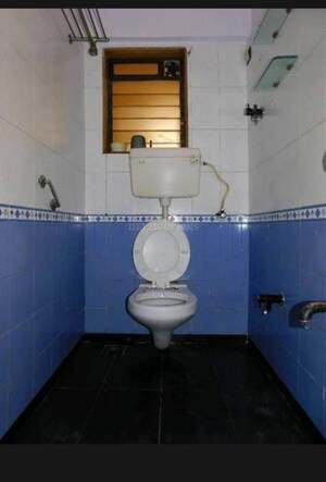 Bathroom in 2 BHK Apartment at Aum Sahil Tower, Lower Parel – for Rent