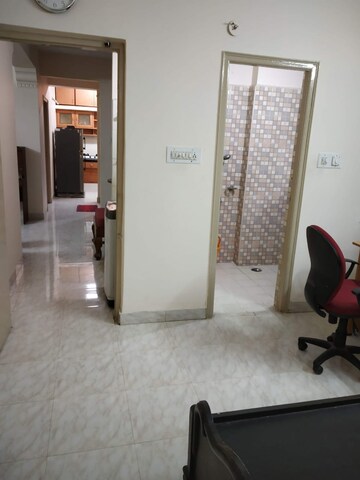 Living Room in 2 BHK Apartment at Airview Homes, Murugesh Palya – for Rent