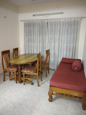 Living Room in 2 BHK Apartment at Airview Homes, Murugesh Palya – for Rent